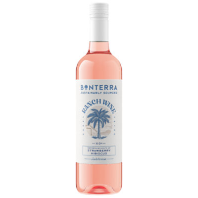 Bonterra Ranch Wine Strawberry Hibiscus - 750 ML - Image 3