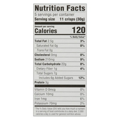 Signature Select Crisps Mini Spicy Maple Cashew 5.3oz - 5.3 OZ - Image 3