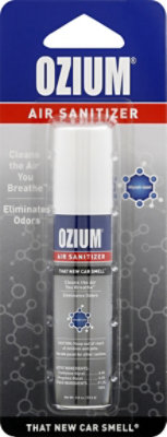 Ozium Auto Air Freshener Spray New Car Scent .08 Fl Oz - .08 FZ - Image 2