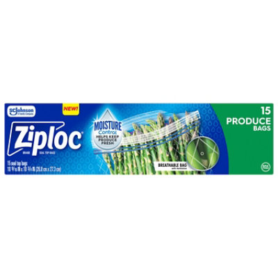 Zplc Produce Bag 15ct/12 Us - 15 CT - Image 1