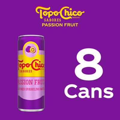 Topo Chico Sabores Passionfruit 8-12fz - 8-12 FZ - Image 5