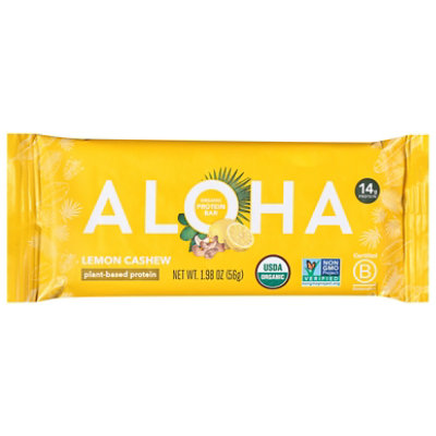 Aloha Bar Lemon Cashew - 1.98 OZ - Image 2