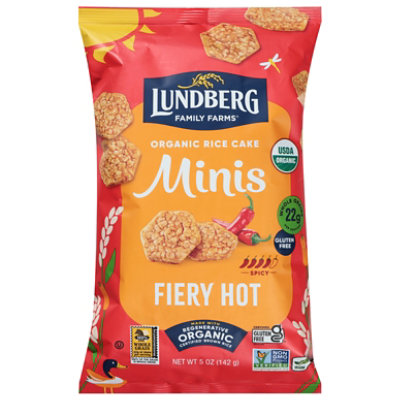 Lundberg Rice Cake Mini Fiery Hot 5oz - 5 OZ - Image 2