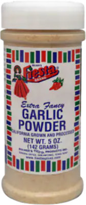 Fiesta Garlic Powder 5 Oz Jar - 5 OZ