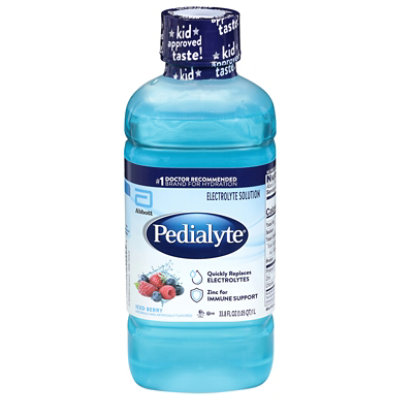 Pedialyte Base - Iced Berry - 33.8 FZ - Image 1