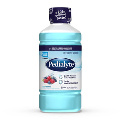Pedialyte Base - Iced Berry - 33.8 FZ - Image 2
