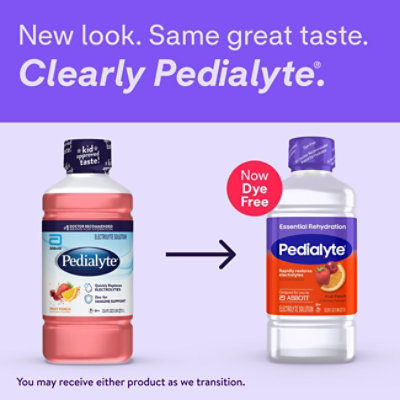 Pedialyte Base - Fruit Punch - 33.8 FZ - Image 2