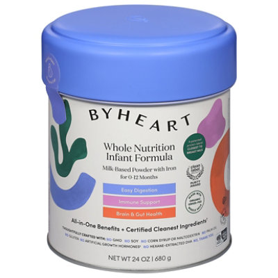 Byheart Whole Nutrition Infant Formula, 24oz. - 24 OZ - Image 1