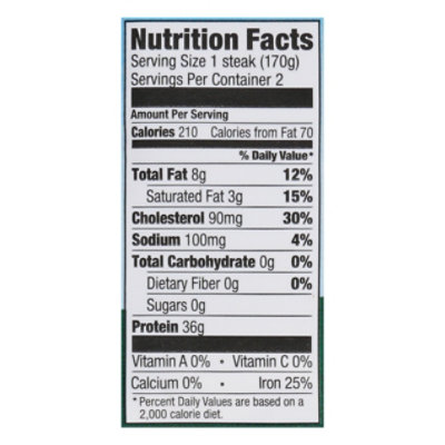 Verde Farms Organic Grass Fed Sirloin Steak 12 Oz - 12 OZ - Image 3