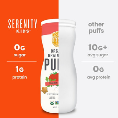 Serenity Kids Tomato Herb Grain Free Puffs 1.5 Oz - 1.5 OZ - Image 3
