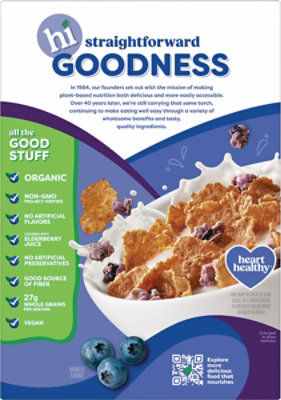 Kashi Blueberry Clusters Organic Breakfast Cereal - 17.2 Oz - Image 6