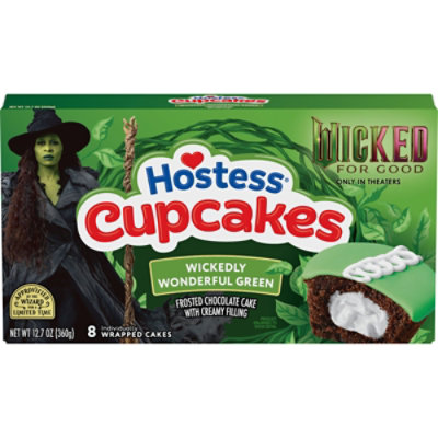 Hostess Wicked Elphaba Choc Cupcake Mp 12.7oz - 12.7 OZ - Image 2