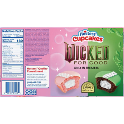 Hostess Wicked Good Strawberry Cupcake Mp 12.7oz - 12.7 OZ - Image 8
