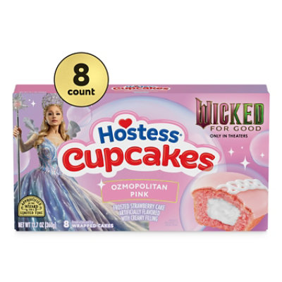Hostess Wicked Good Strawberry Cupcake Mp 12.7oz - 12.7 OZ - Image 1