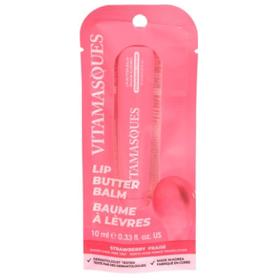 Vitamasques Lip Butter Balm - Strawberry - EA - Image 1