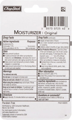 Chapstick Lip Moist 3pk - .45 OZ - Image 5