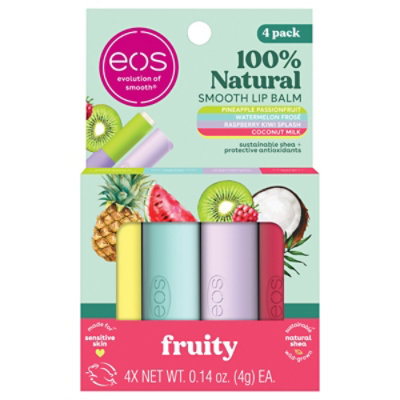 Eos Fruity Lip Balm 4pk - 0.56 OZ - Image 2