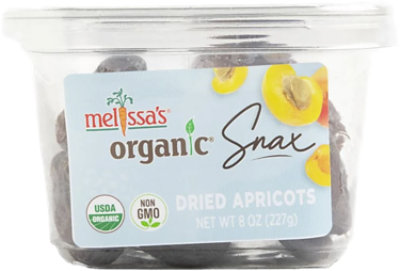 Organic Snax Dried Apricots - 8 OZ - Image 1