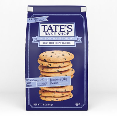 Tate's Bake Shop Limited Edition Blueberry Crisp Cookies - 7 Oz - Image 1