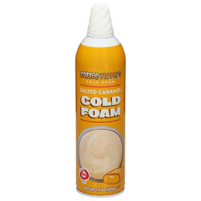 Coffee Toppers Coffee Foam Salted Caramel - 15 OZ - Image 1