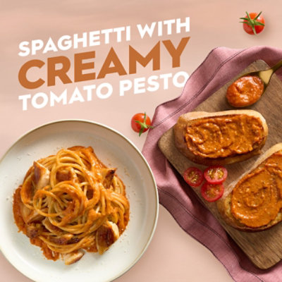 Barilla Pesto Creamy Tomato Sauce 185g Jar - 6.5 OZ - Image 4