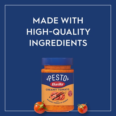 Barilla Pesto Creamy Tomato Sauce 185g Jar - 6.5 OZ - Image 5