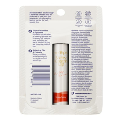 Softlips Melty Cream Strawberry 3.3g - 0.12 OZ - Image 4