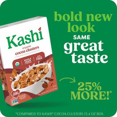 Kashi Organic Cereal Cocoa 17.2oz - 17.2 OZ - Image 3