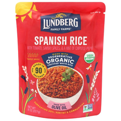 Lundberg Spanish Ready To Heat Ricecond Spanish Rice - 8 OZ