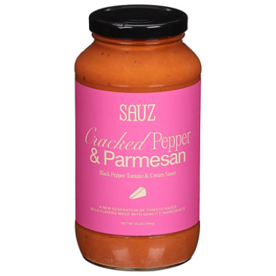 Sauz Sauce Cracked Pepper And Parmesan - 25 OZ - Image 1