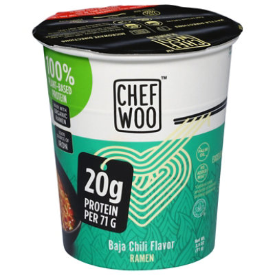 Chef Woo Ramen Noodle Baja Chili - 2.5 OZ - Image 1