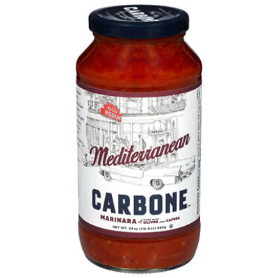 Carbone Sauce Marinara Mediterranean - 24 OZ - Image 2