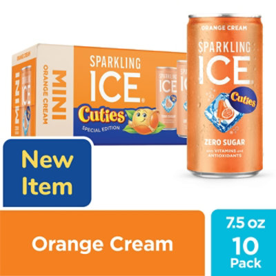 Sparkling Ice Cuties Orange Cream 10-7.5fz - 10-7.5 FZ - Image 1