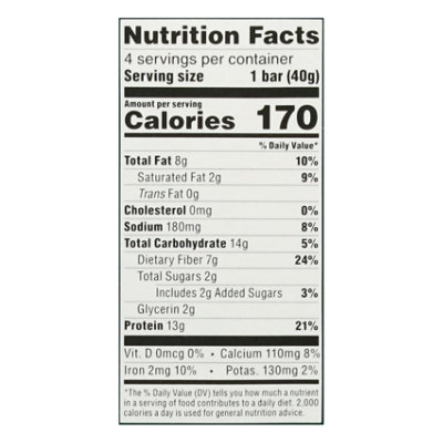 Simplyprotein Snack Bar Peanut Butter Chocolate 4ct - 5.64 OZ - Image 3