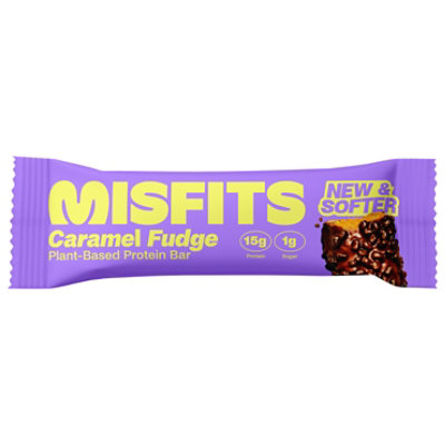 Misfits Bar Protein Caramel Fudge - 1.8 OZ - Image 1