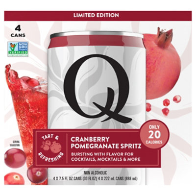Q Mixers Cranberry Pomegranate 4-7.5fz - 4-7.5 FZ - Image 2