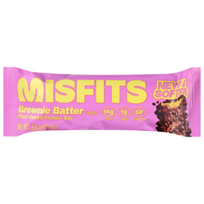 Misfits Bar Protein Brownie Batter - 1.8 OZ - Image 1