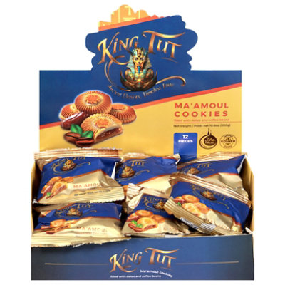 King Tut Ma'amoul Cookie Sweet Dates And Coffee - 10.6 OZ - Image 1