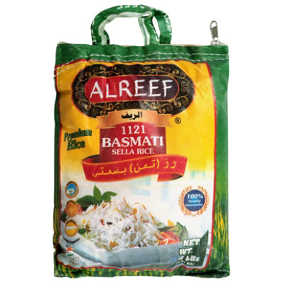 Al Reef Basmati Rice Sella Grain - 4 LB - Image 2