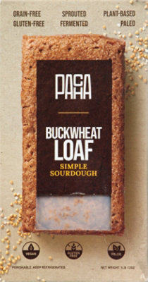 Pacha Sprouted Buckwheat Bread Original Organic - 22 OZ - Image 2