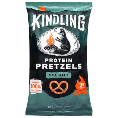 Kindling Pretzels Sea Salt 7oz - 7 OZ - Image 2