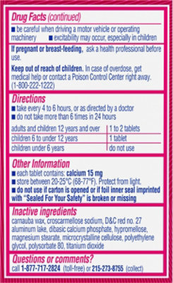 Benadryl 25 Mg Allergy Tablets 48ct - 48 CT - Image 4