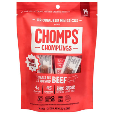 Chomps Chomplings Beef 6.5oz - 6.5 OZ - Image 1