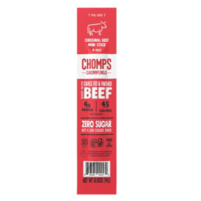 Chomps Chomplings Beef 6.5oz - 6.5 OZ - Image 3