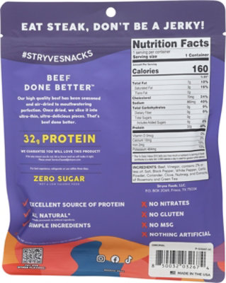 Stryve Sliced Steak Original 2oz - 2 OZ - Image 5