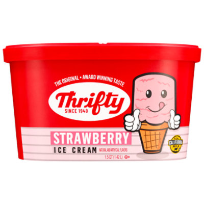 Thrifty Strawberry Ice Cream 48 Fz - 48 FZ - Image 1