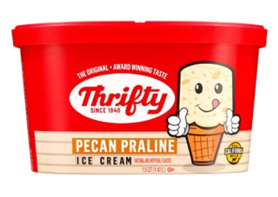 Thrifty Pecan Praline Ice Cream 48 Fz - 48 FZ - pavilions