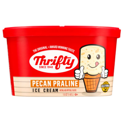 Thrifty Pecan Praline Ice Cream 48 Fz - 48 FZ - Image 1
