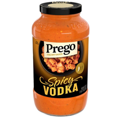 Prego Spicy Vodka Pasta Sauce, 24 Oz - 23.75OZ