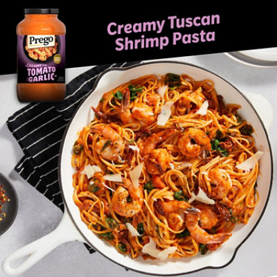 Prego Creamy Tomato Pasta Sauce With Garlic, 24 Oz - 23.75 OZ - Image 5